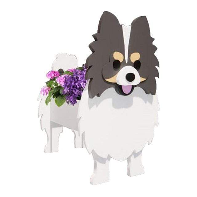 Cute Dog-Shaped Flower Pot - Best Handmade Planter for Home & Garden Decor - Damsona