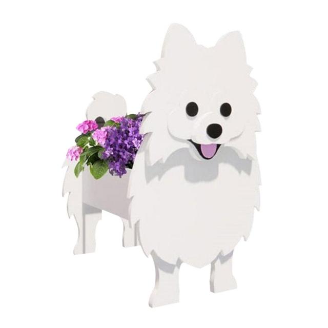Cute Dog-Shaped Flower Pot - Best Handmade Planter for Home & Garden Decor - Damsona