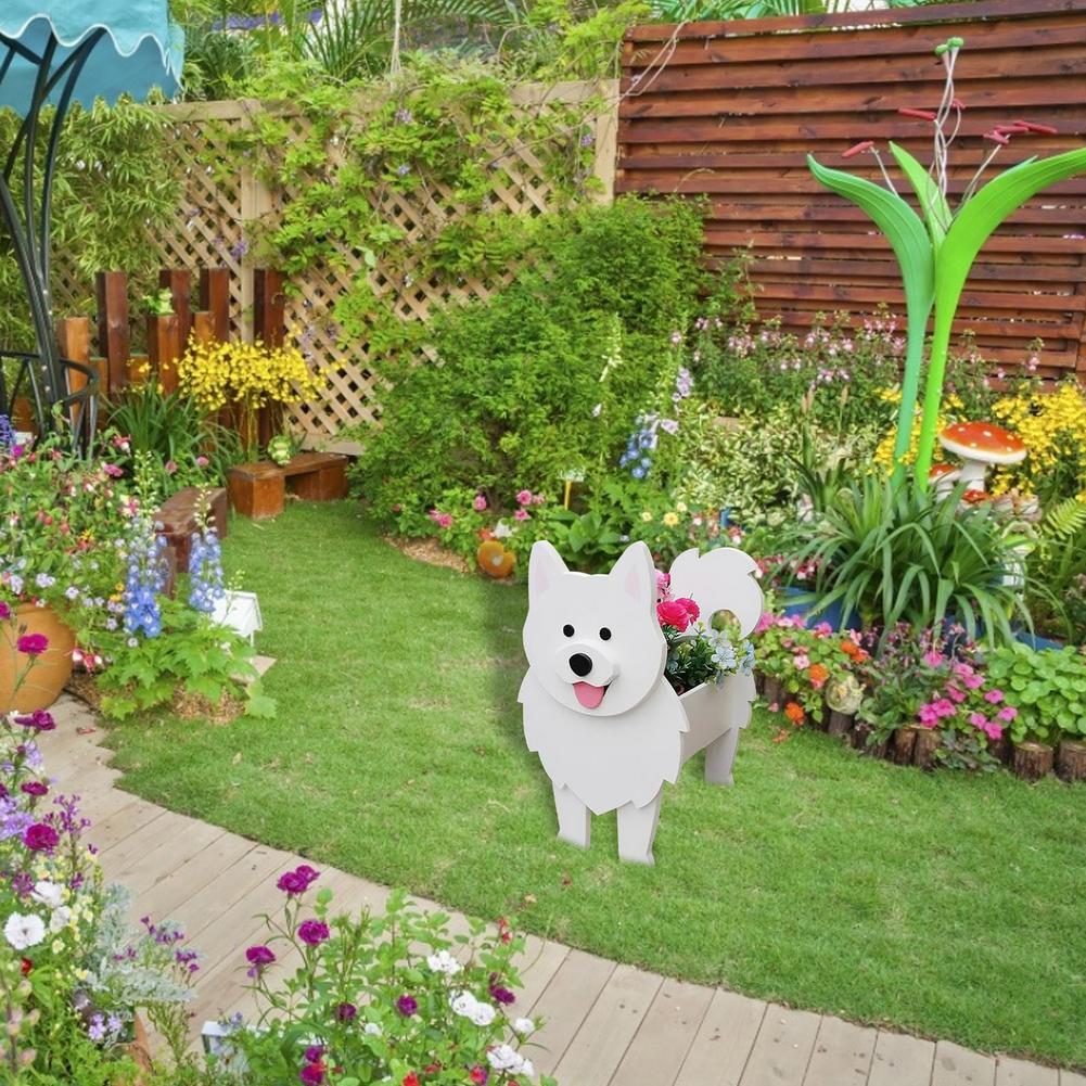Cute Dog-Shaped Flower Pot - Best Handmade Planter for Home & Garden Decor - Damsona