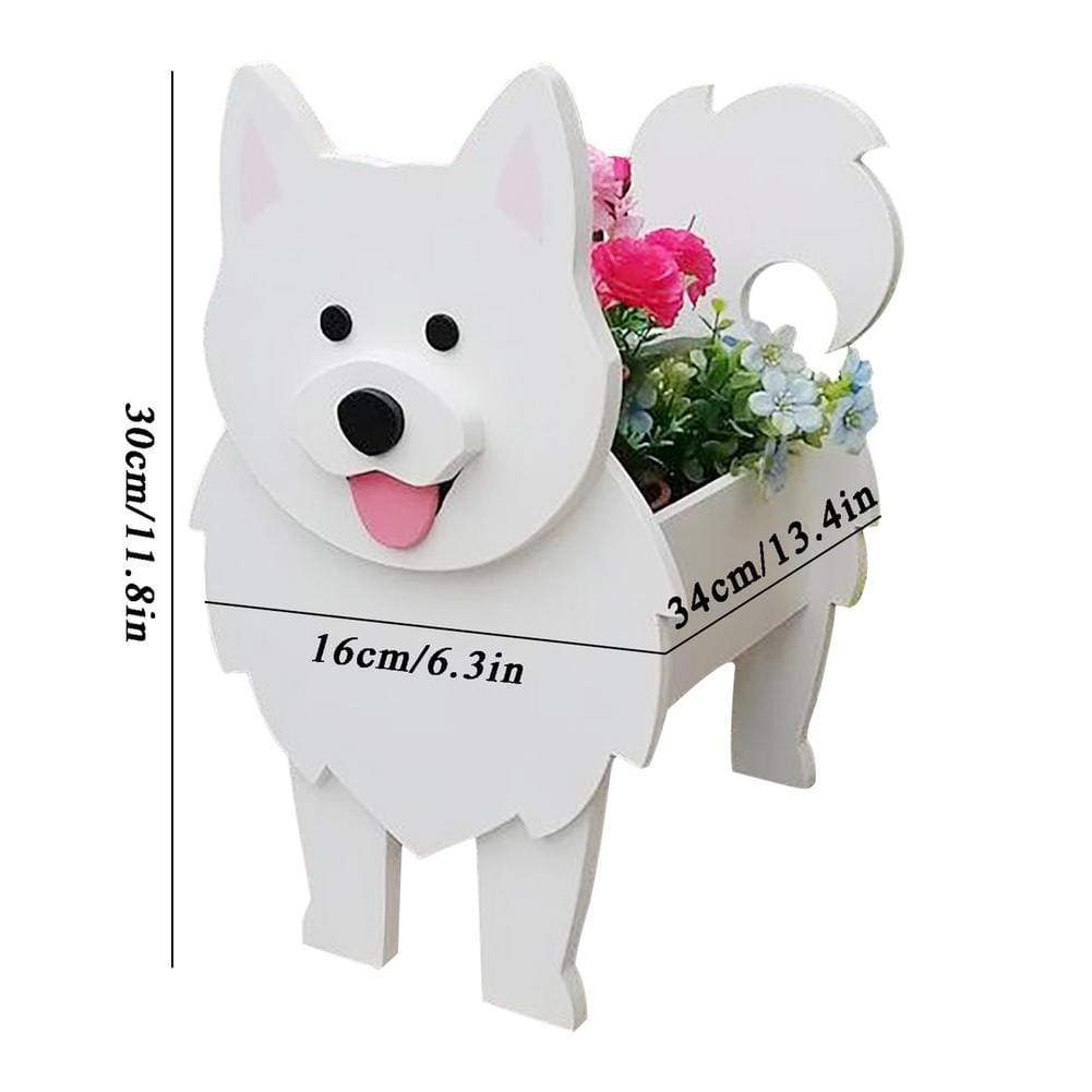 Cute Dog-Shaped Flower Pot - Best Handmade Planter for Home & Garden Decor - Damsona