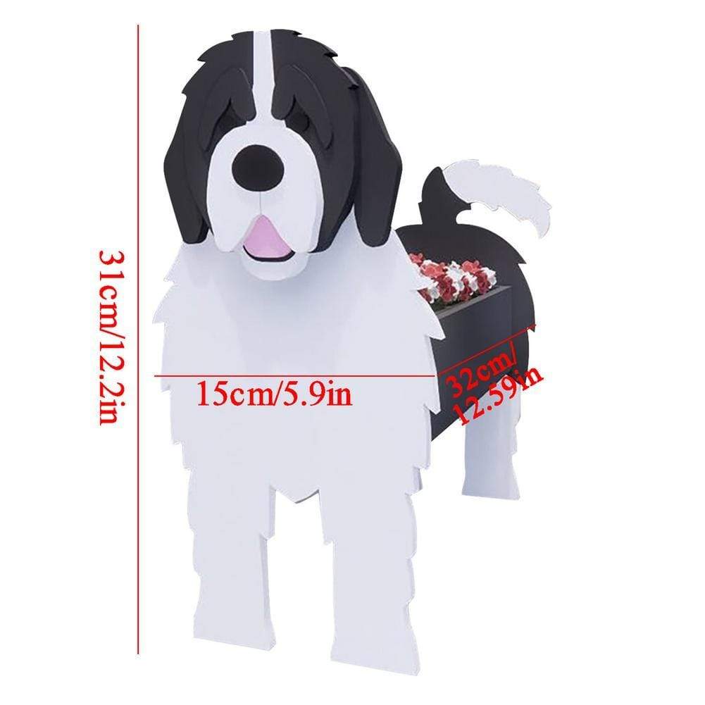 Cute Dog-Shaped Flower Pot - Best Handmade Planter for Home & Garden Decor - Damsona