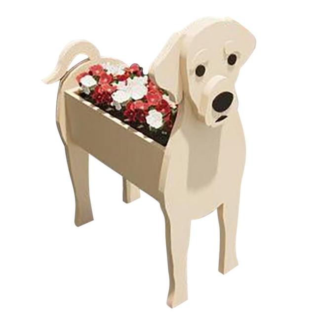 Cute Dog-Shaped Flower Pot - Best Handmade Planter for Home & Garden Decor - Damsona