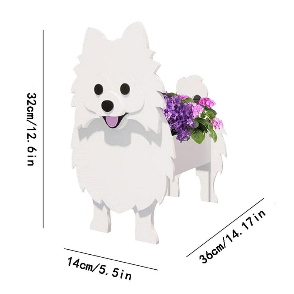Cute Dog-Shaped Flower Pot - Best Handmade Planter for Home & Garden Decor — View 11