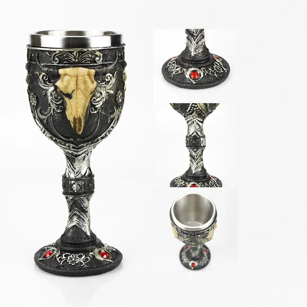 DarkFang Gothic Wine Goblet - Damsona