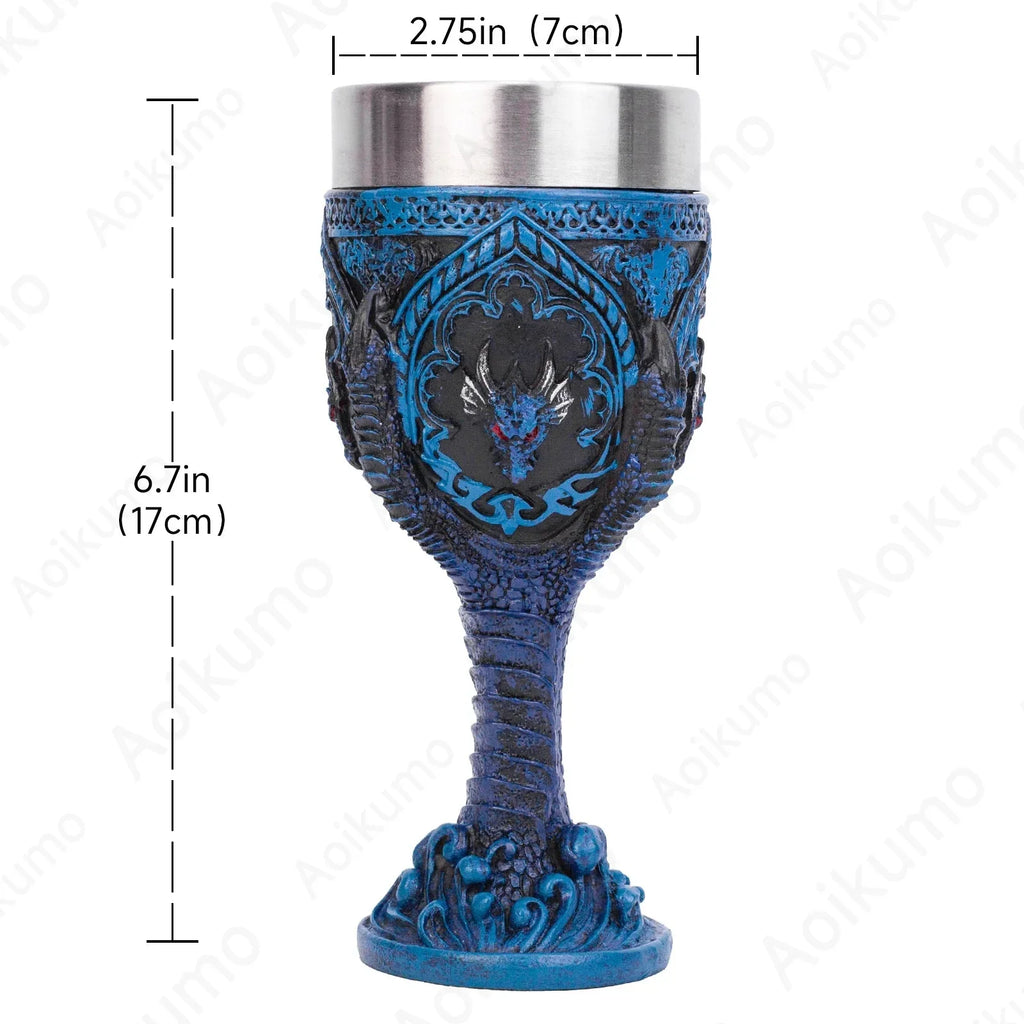 DarkFang Gothic Wine Goblet — View 2