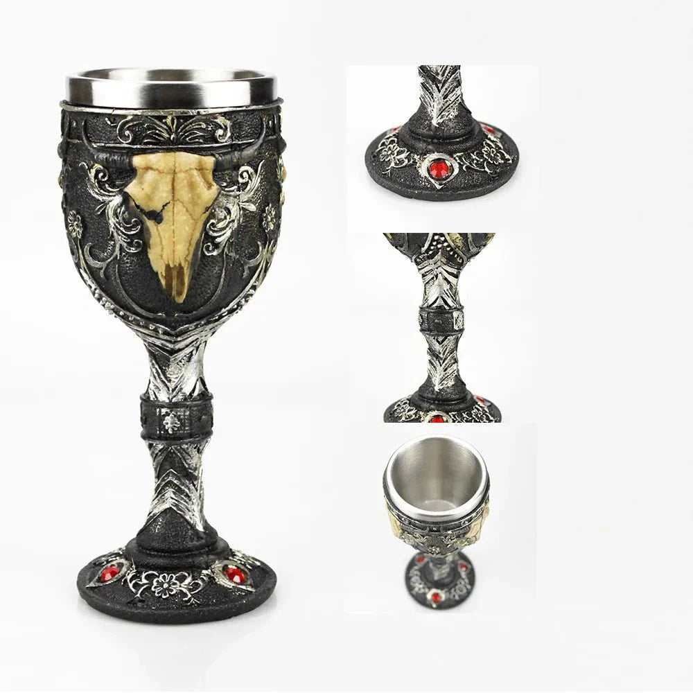 DarkFang Gothic Wine Goblet — View 5