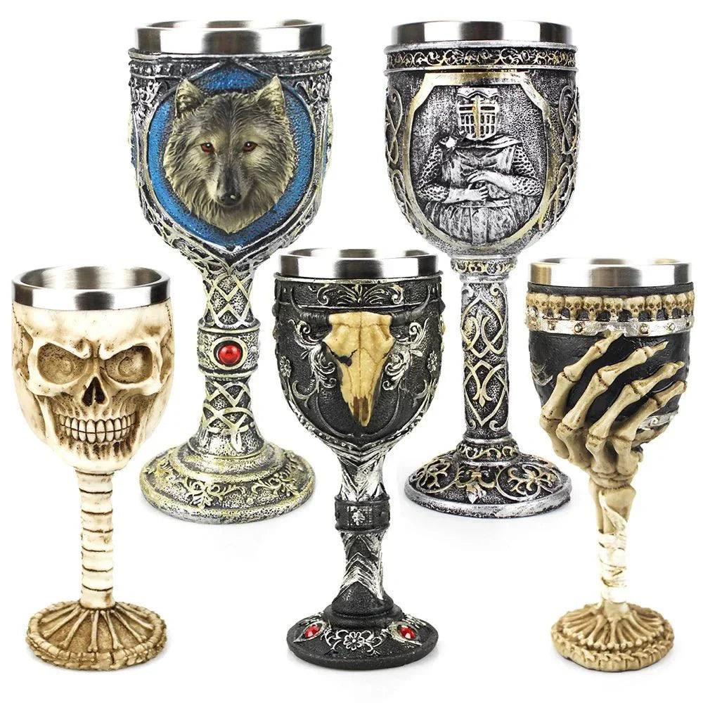 DarkFang Gothic Wine Goblet — View 4