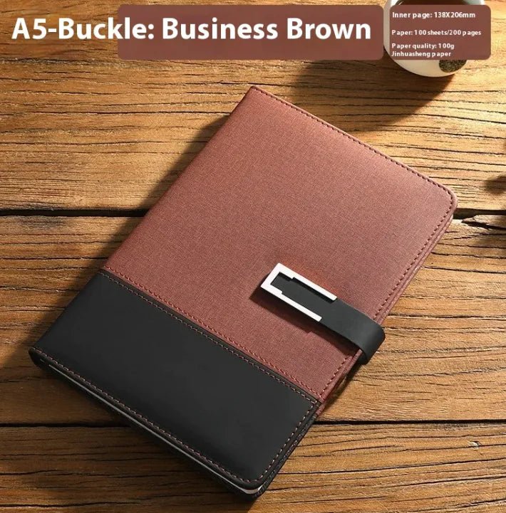Business Thickening Notebook Soft Leather High-grade Gift Set — View 8
