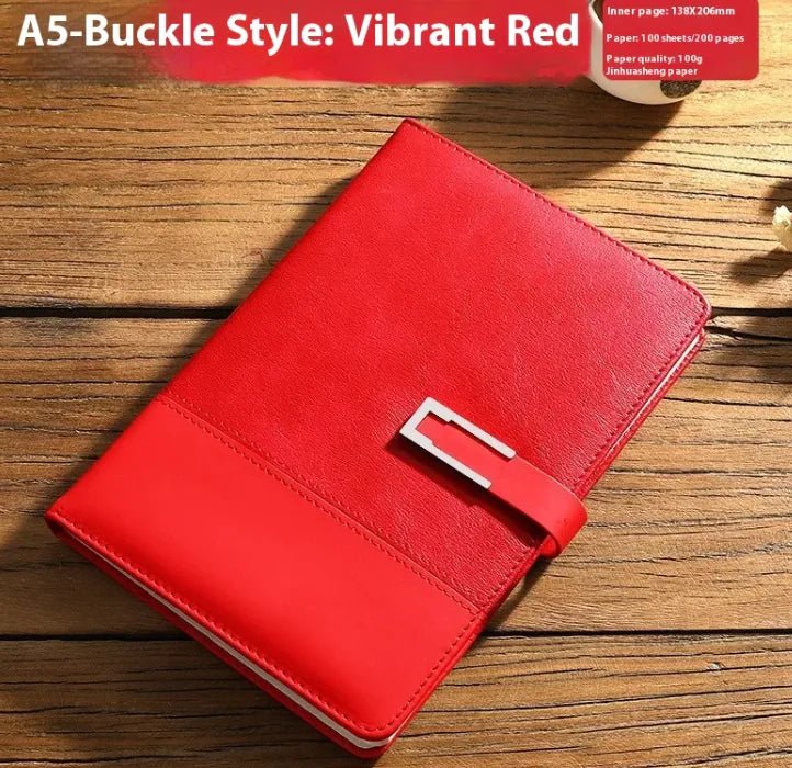 Business Thickening Notebook Soft Leather High-grade Gift Set — View 15