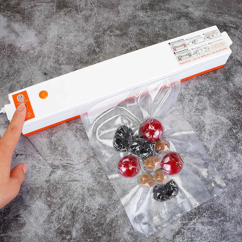 Food Vacuum Sealer Machine with Bags – 60kPa Auto Sealer, 3 Modes, Bag R... — View 6