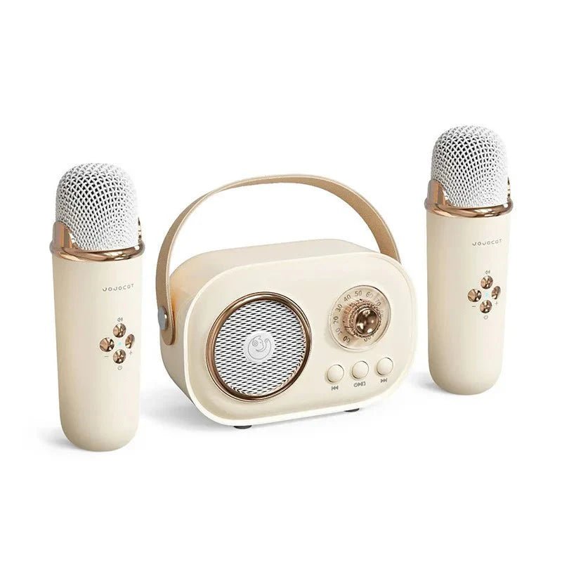 EchoVibe: Bluetooth Karaoke Speaker | TF Card, FM Radio, HiFi Bass, Hands-Free Calls - Damsona