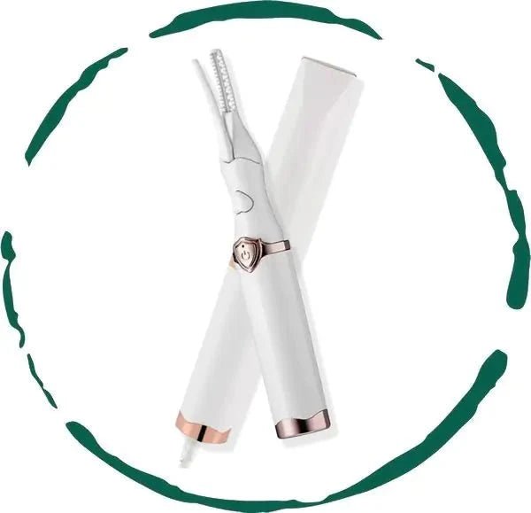 Electric Eyelash Curler – Heated Lash Curler with 3 Temperature Settings, Long-Lasting Curl, USB Rechargeable - Damsona