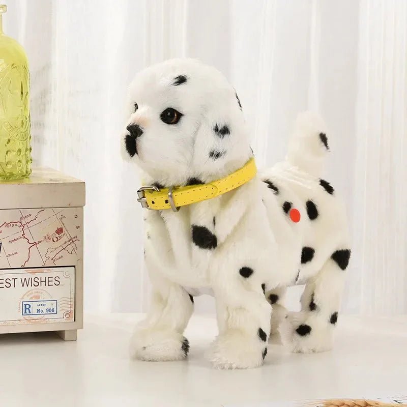 Electric Pet Dog: Voice-Control & Touch-Activated Interactive Plush Robot - Damsona