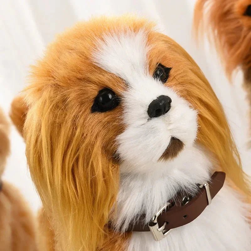 Electric Pet Dog: Voice-Control & Touch-Activated Interactive Plush Robot - Damsona