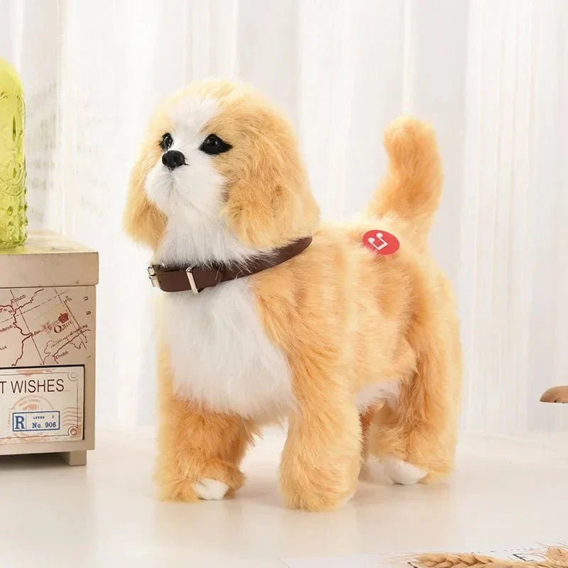 Electric Pet Dog: Voice-Control & Touch-Activated Interactive Plush Robot - Damsona