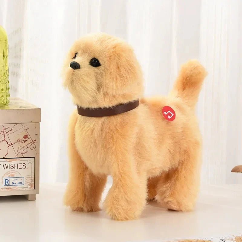 Electric Pet Dog: Voice-Control & Touch-Activated Interactive Plush Robot - Damsona