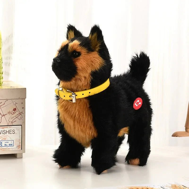 Electric Pet Dog: Voice-Control & Touch-Activated Interactive Plush Robot - Damsona