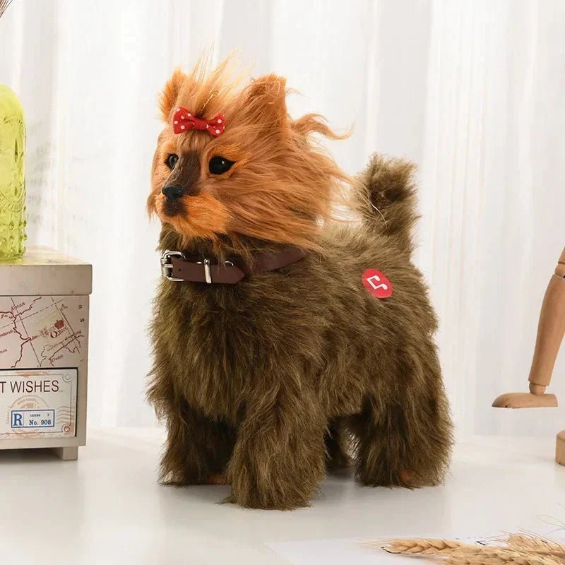 Electric Pet Dog: Voice-Control & Touch-Activated Interactive Plush Robot - Damsona