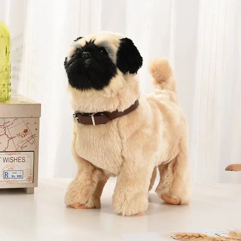 Electric Pet Dog: Voice-Control & Touch-Activated Interactive Plush Robot - Damsona