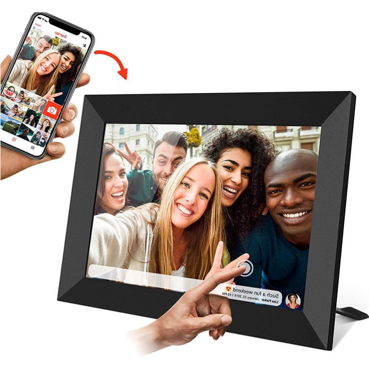 WiFi Digital Photo Frame 10 Inch – HD IPS Touch Screen 32GB Share Photos Remotely via App - GiftWave.co