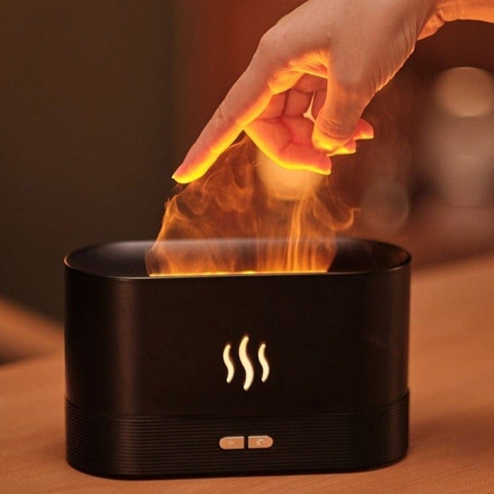 FlameScent - Flaming Effect Humidifier & Ultrasonic Cool Mist Aroma Diff... — View 3
