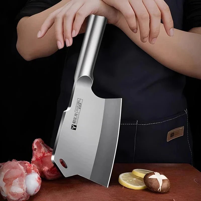 Forged Bone Cutting Knife - Premium Heavy-Duty Cleaver for Butchers - Damsona