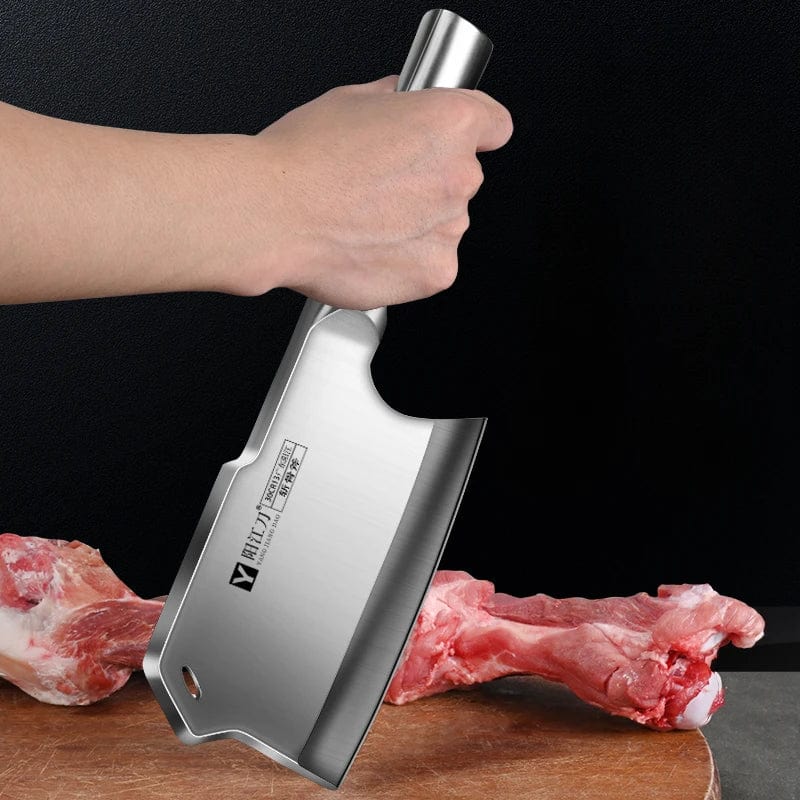 Forged Bone Cutting Knife - Premium Heavy-Duty Cleaver for Butchers — Gift Idea