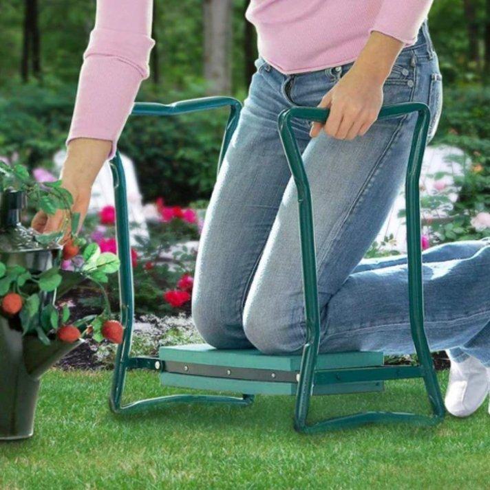 Gardener's Bench - Folding Ergonomic Kneeler Bench — View 10