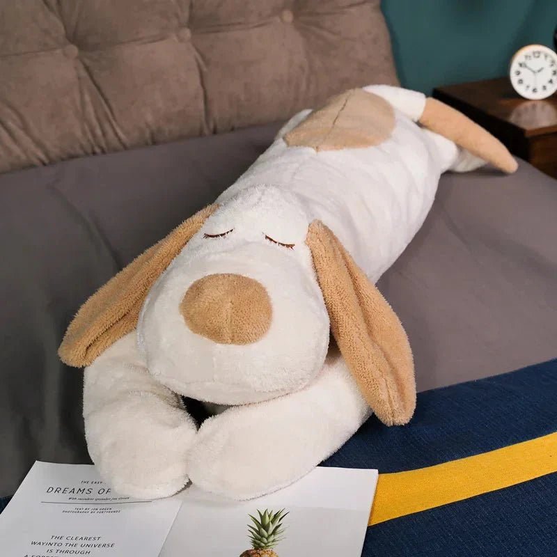 Giant Soft Dog Plush Pillow Doll – Long Sleep Companion & Stuffed Toy - Damsona