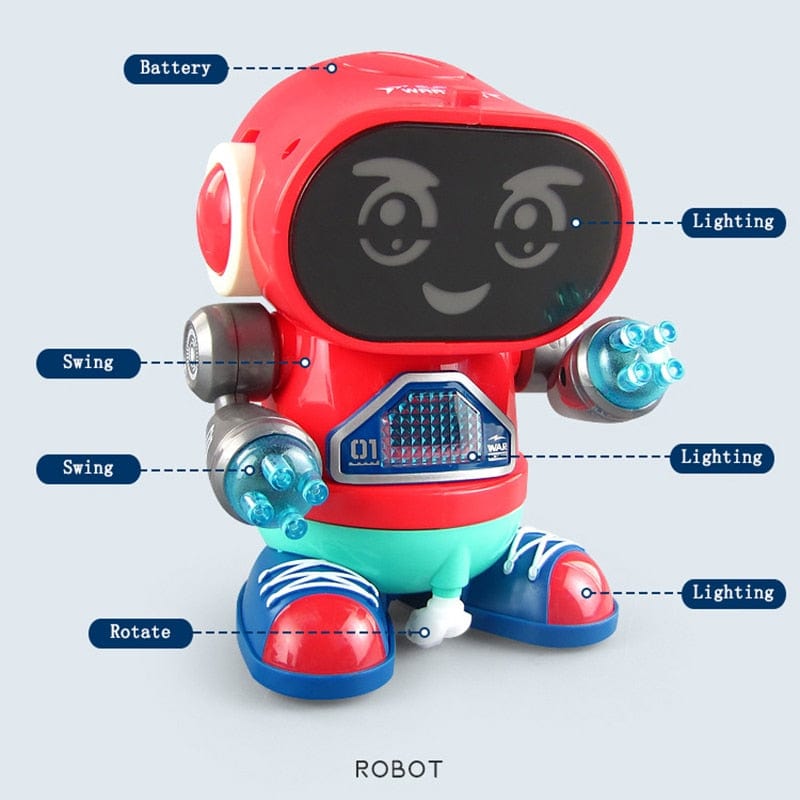 RhythmicJoy Kids Dancing Groove Robot - GiftWave.co
