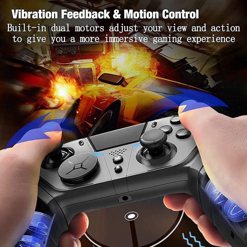 TurboGrip Wireless Gaming Controller Hall Effect Anti - Drift 4 Paddles PS4 PS5 PC Switch Android iOS - GiftWave.co