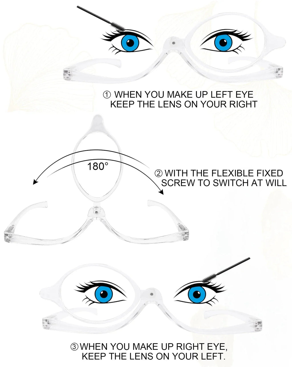 GlamReaders: Makeup Reading Glasses for Women — View 2