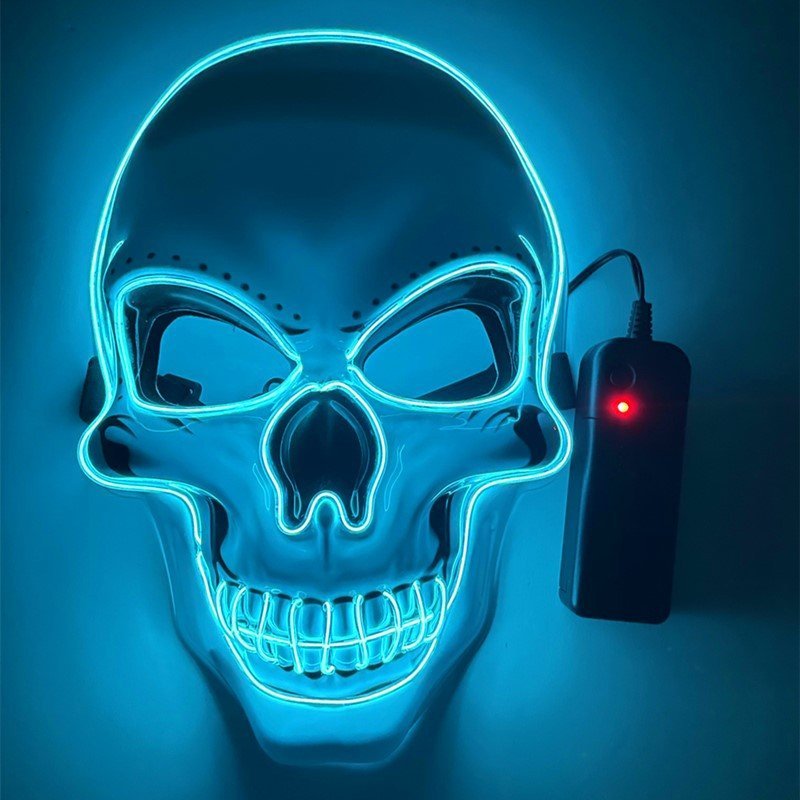 Halloween Movable Jaw Realistic Skull Mask - Best Full Head Latex Cosplay Mask - Damsona