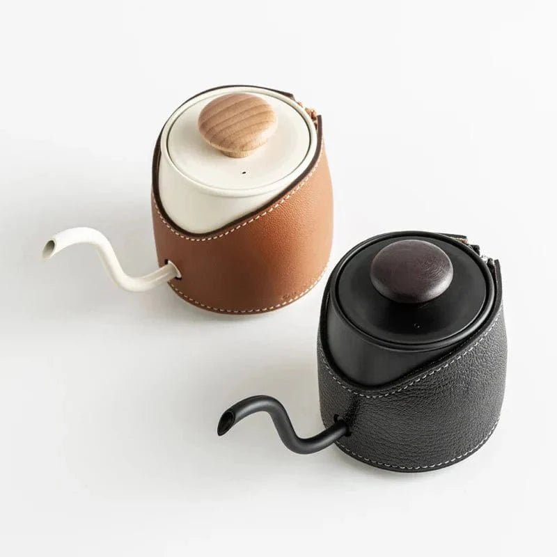 Handleless Drip Kettle: 360ml Pour-Over Coffee Pot - Damsona