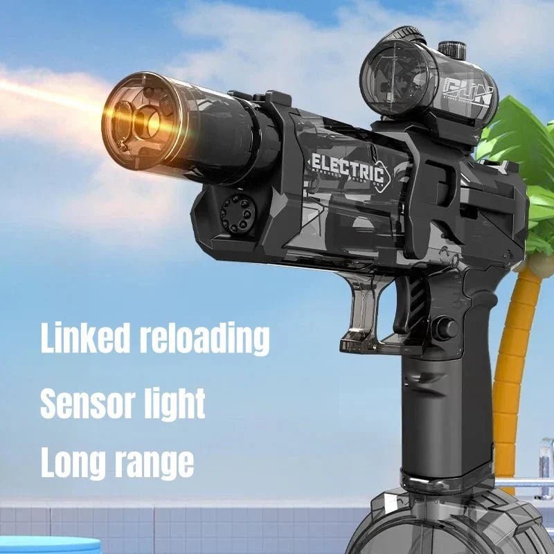 High-Pressure Electric Water Gun: Automatic Summer Fun Toy - Damsona
