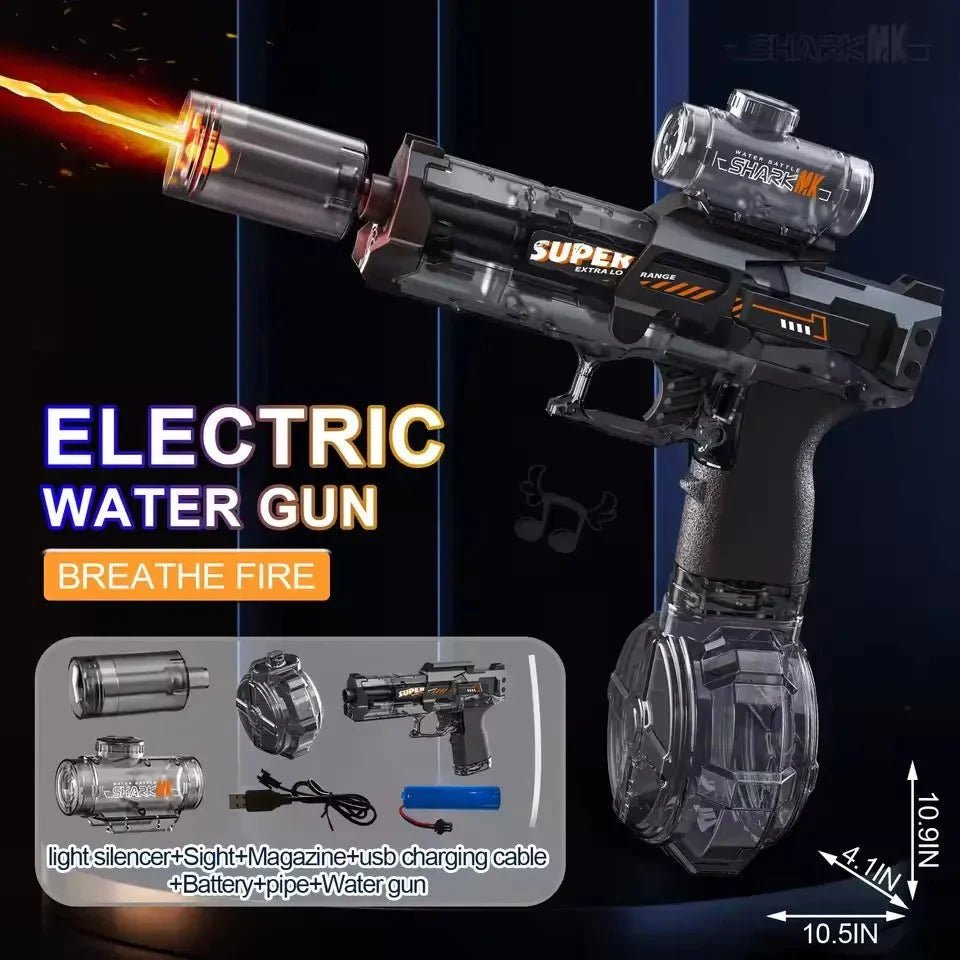 High-Pressure Electric Water Gun: Automatic Summer Fun Toy - Damsona