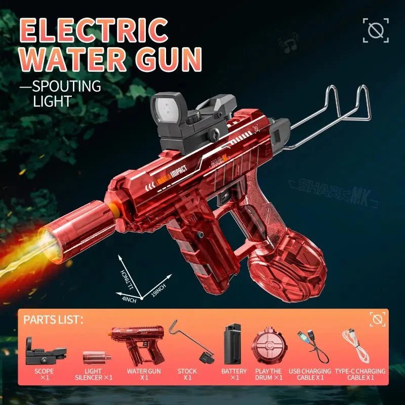 High-Pressure Electric Water Gun: Automatic Summer Fun Toy - Damsona
