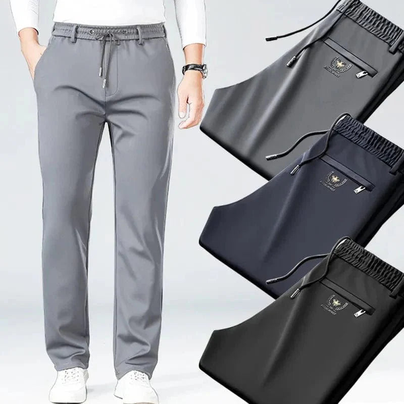 Ice Silk Cool Mens Pants - Summer Thin Quick-Drying Sweatpants — Gift Idea