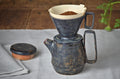 Stoneware coffee maker pour over set