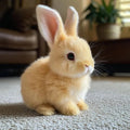 SnuggleHop Interactive Plush Bunny – Hops, Wiggles Ears, Touch - Activated, PP Cotton, Leash Included - GiftWave.co