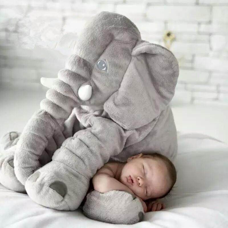 Cute Giant Elephant Cuddle Hug Plush Toy for Babies — Gift Idea