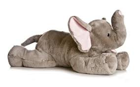Cute Giant Elephant Cuddle Hug Plush Toy for Babies — View 3