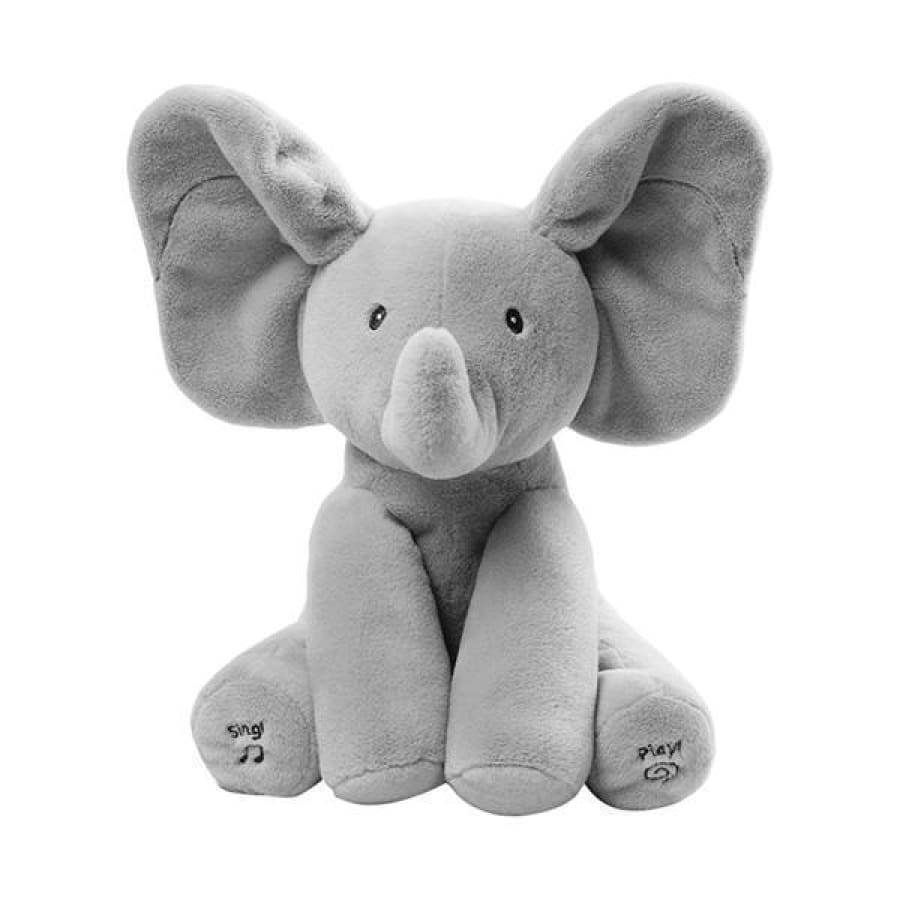 Baby Peek-A-Boo Animated Singing Elephant - Best Interactive Flappy Plus... — View 8