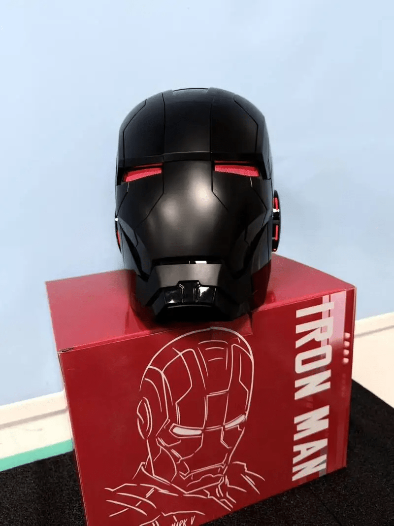 Iron Man MK5 MK50 Voice Control Cosplay Helmet 11 - Servo LED 1:1 Scale Wearable Prop Adults Silver Gold - GiftWave.co