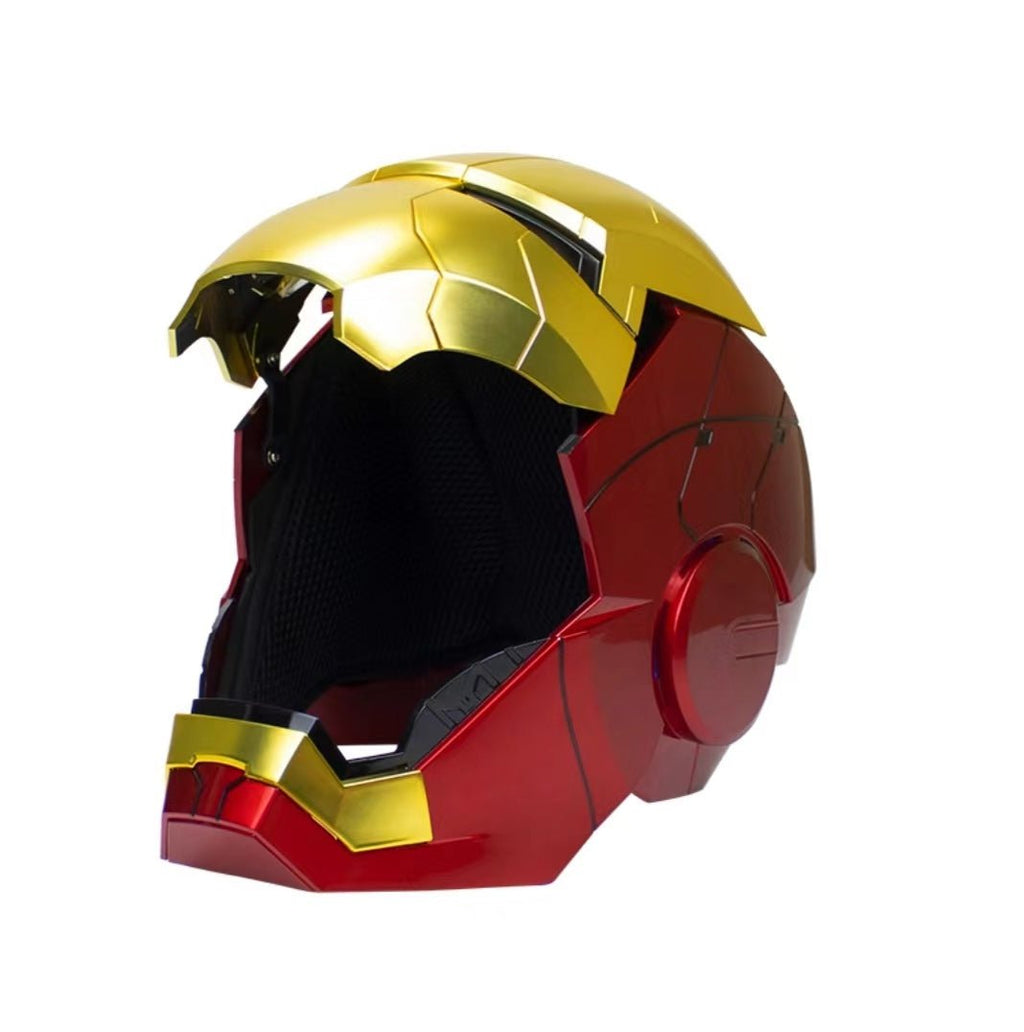 Iron Man MK5 MK50 Voice Control Cosplay Helmet 11 - Servo LED 1:1 Scale Wearable Prop Adults Silver Gold - GiftWave.co