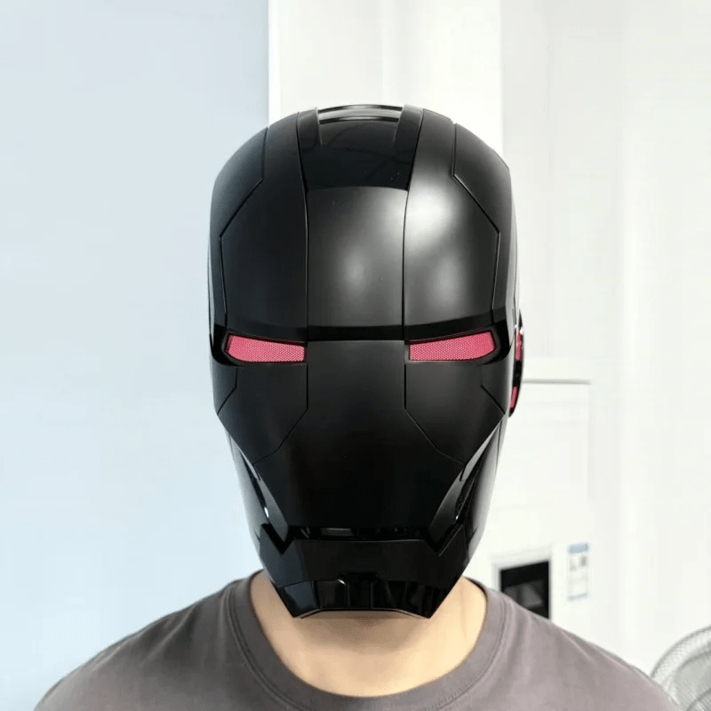 Iron Man MK5 MK50 Voice Control Cosplay Helmet 11 - Servo LED 1:1 Scale Wearable Prop Adults Silver Gold - GiftWave.co