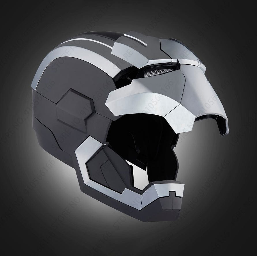 Iron Man MK5 MK50 Voice Control Cosplay Helmet 11 - Servo LED 1:1 Scale Wearable Prop Adults Silver Gold - GiftWave.co