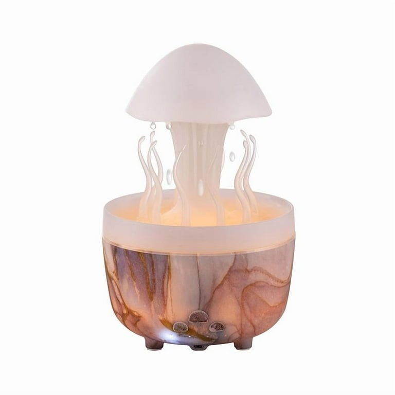 Jellyfish Essential Oil Diffuser | 250ML Ultrasonic Humidifier with 7-Color LED - Damsona