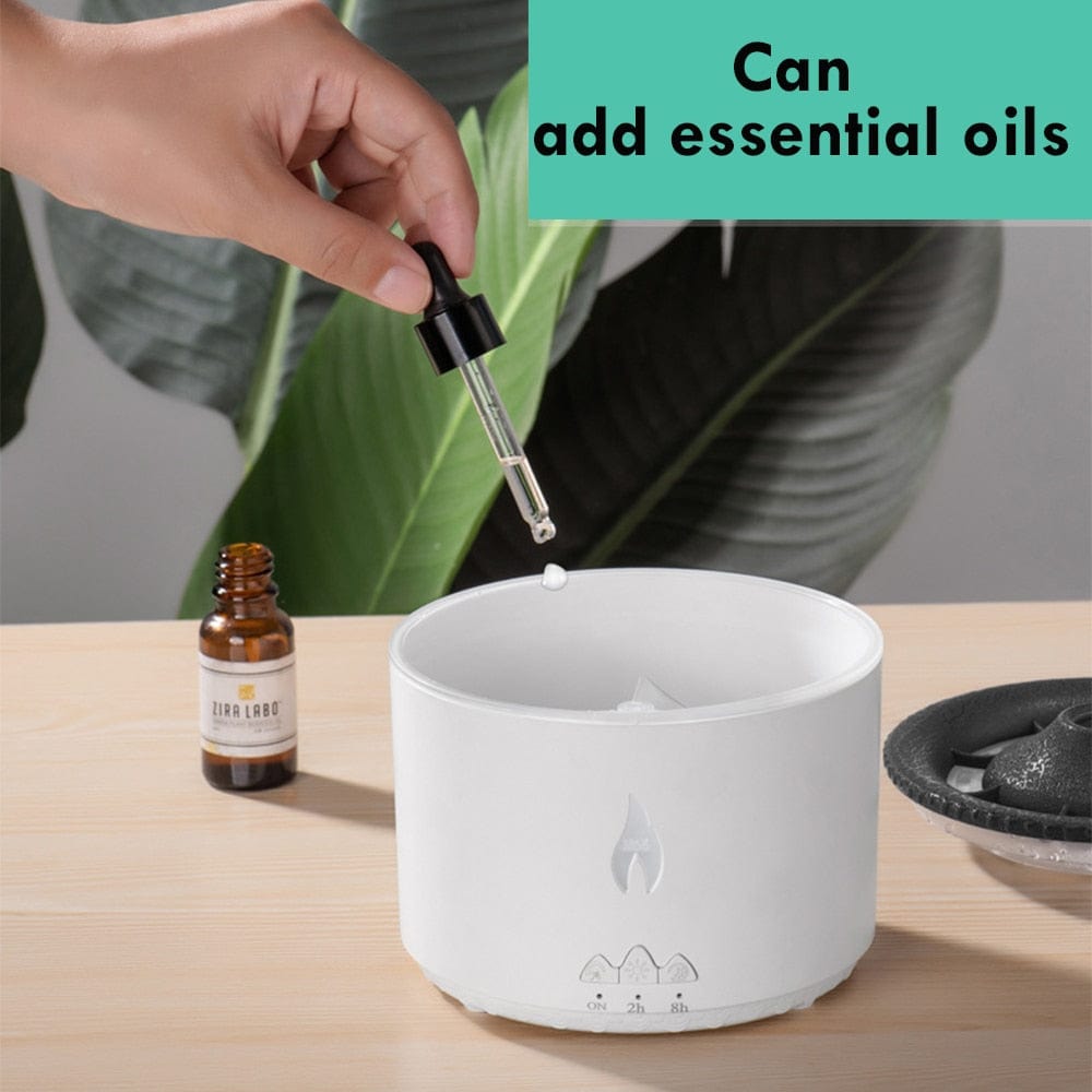 Jellyfish Flame Air Essential Oil Diffuser Humidifier — View 3