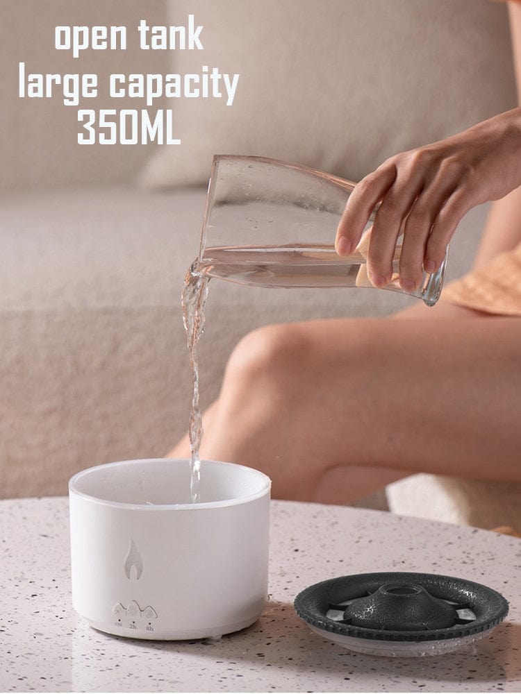 Jellyfish Flame Air Essential Oil Diffuser Humidifier — View 9